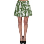 Easter bunny pattern Skater Skirt