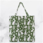 Easter bunny pattern Grocery Tote Bag