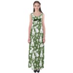 Easter bunny pattern Empire Waist Maxi Dress