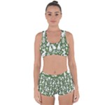 Easter bunny pattern Racerback Boyleg Bikini Set
