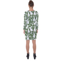 Asymmetric Cut-Out Shift Dress 