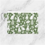 Easter bunny pattern Canvas Cosmetic Bag (Medium)