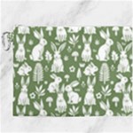 Easter bunny pattern Canvas Cosmetic Bag (XXXL)