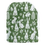 Easter bunny pattern Drawstring Pouch (3XL)