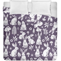 Easter bunny pattern Duvet Cover Double Side (King Size) from UrbanLoad.com