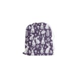 Easter bunny pattern Drawstring Pouch (XS)
