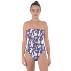 Tie Back One Piece Swimsuit 