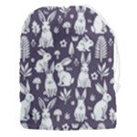 Easter bunny pattern Drawstring Pouch (3XL)