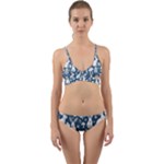 Easter bunny pattern Wrap Around Bikini Set