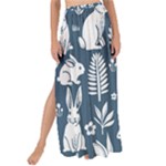 Easter bunny pattern Maxi Chiffon Tie-Up Sarong