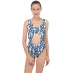 Easter bunny pattern Center Cut Out Swimsuit