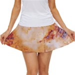 Burnt paper texture print design Women s Skirt