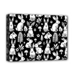 Easter bunny pattern Deluxe Canvas 16  x 12  (Stretched) 