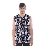 Easter bunny pattern Men s Basketball Tank Top