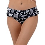 Easter bunny pattern Frill Bikini Bottoms