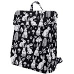 Easter bunny pattern Flap Top Backpack