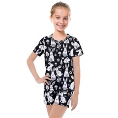 Kids  Mesh T-Shirt and Shorts Set 