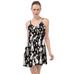 Easter bunny pattern Summer Time Chiffon Dress