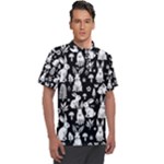 Easter bunny pattern Men s Polo T-Shirt
