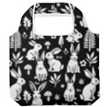 Easter bunny pattern Foldable Grocery Recycle Bag