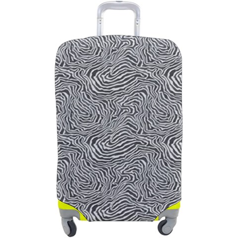 Dark Grey Snake Luggage Cover (Large) from UrbanLoad.com