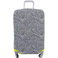 Dark Grey Snake Luggage Cover (Large) from UrbanLoad.com