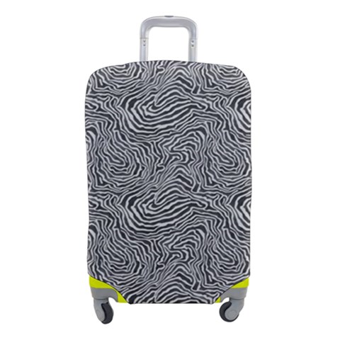 Dark Grey Snake Luggage Cover (Small) from UrbanLoad.com