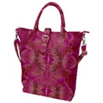 Tondo symmetry Buckle Top Tote Bag