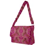 Tondo symmetry Full Print Messenger Bag (L)
