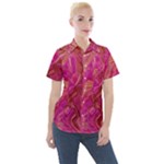  Tondo Wave I Women s Short Sleeve Pocket Shirt