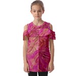 Tondo Wave I Fold Over Open Sleeve Top