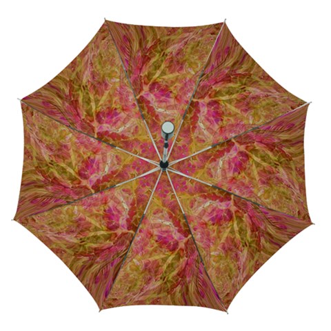 Acid green blend Automatic Folding Umbrella with Case (Medium) from UrbanLoad.com