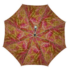 Acid green blend Automatic Folding Umbrella with Case (Medium) from UrbanLoad.com