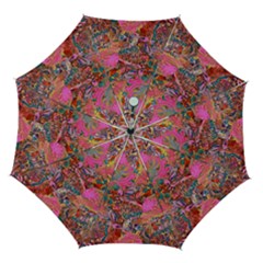 Collage  Automatic Folding Umbrella with Case (Medium) from UrbanLoad.com