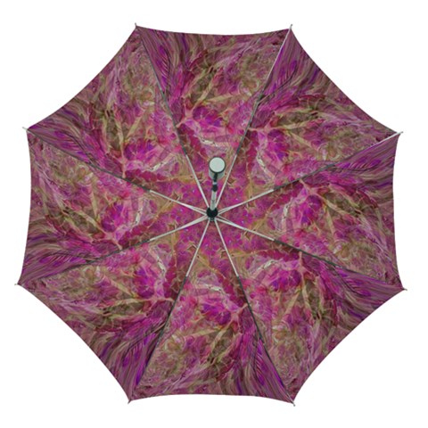 Pink blend Automatic Folding Umbrella with Case (Medium) from UrbanLoad.com