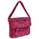 Pink Pour  Buckle Messenger Bag