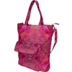 Pink Pour  Shoulder Tote Bag