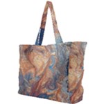 Blue flow Simple Shoulder Bag