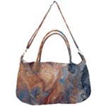 Blue flow Removable Strap Handbag