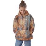 Blue flow Kids  Oversized Hoodie