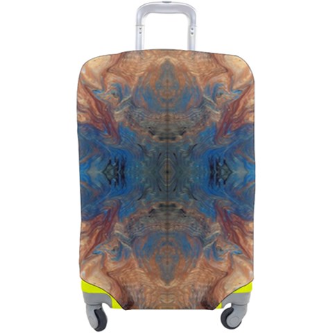 Pour Repeats Luggage Cover (Large) from UrbanLoad.com