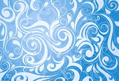 blue swirls