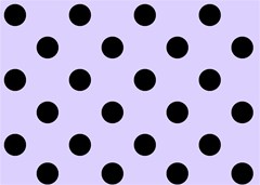201 polka dots black on pale lavender violet 2100x1500