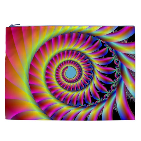 Fractal34 Cosmetic Bag (XXL) from UrbanLoad.com Front