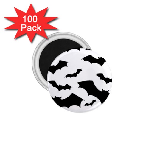 Deathrock Bats 1.75  Magnet (100 pack)  from UrbanLoad.com Front