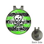 Deathrock Skull Golf Ball Marker Hat Clip