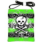 Deathrock Skull Shoulder Sling Bag