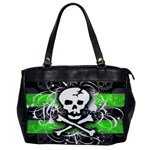 Deathrock Skull Oversize Office Handbag (One Side)