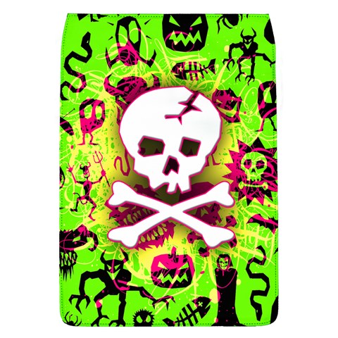 Deathrock Skull & Crossbones Removable Flap Cover (Large) from UrbanLoad.com Front
