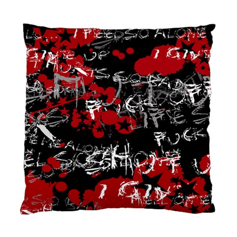Emo Graffiti Cushion Case (Two Sides) from UrbanLoad.com Front